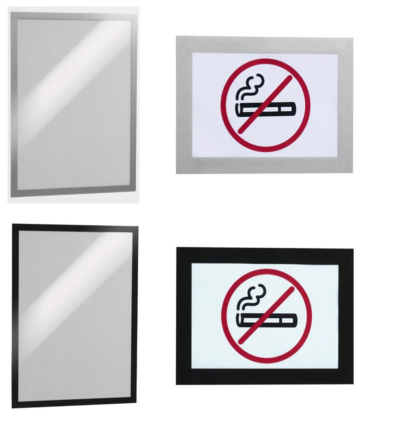 Cadre magnétique autocollant DURAFRAME® DURABLE A6 — lot de 2 pièces