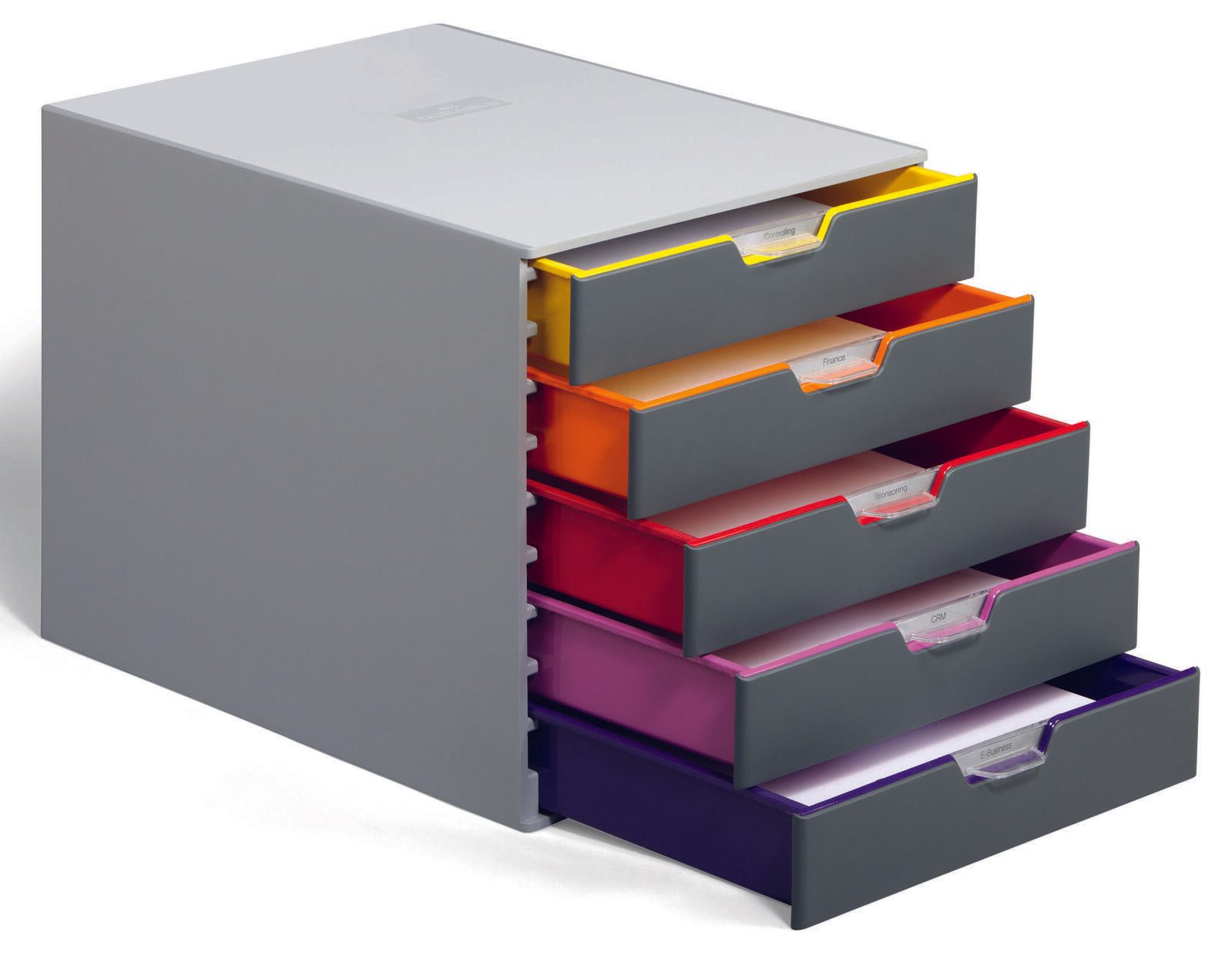 DURABLE Boîte à tiroirs 760527 DIN C4 28,0 x 35,6 x 29,2 cm