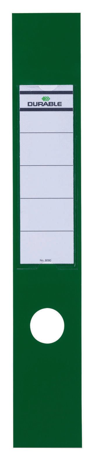 Étiquettes pour classeurs ORDOFIX 809005 larges/longues gn 10 pièces/paquet — lot de 10 pièces