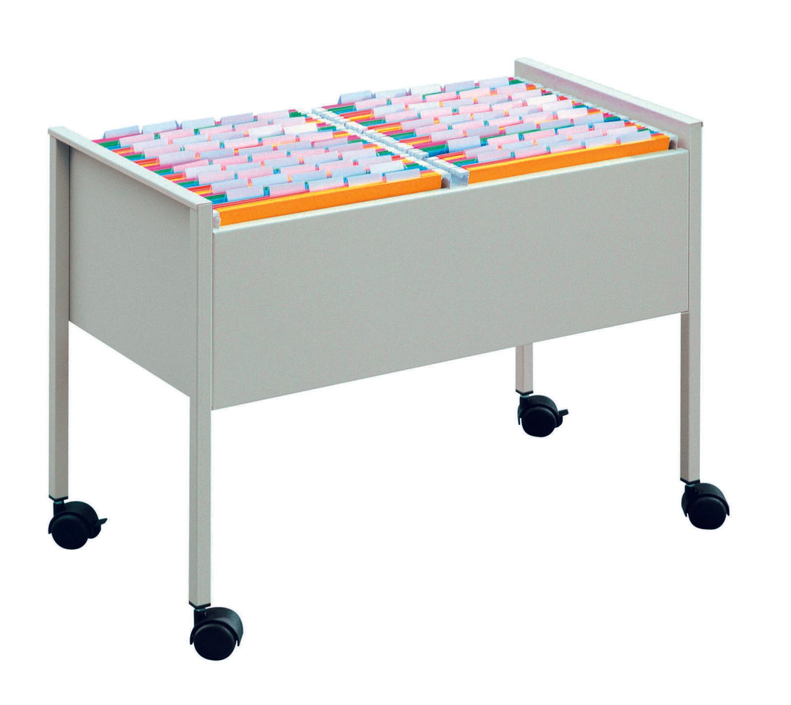 DURABLE Chariot à chemises suspendues à double rail gris clair pour jusqu'à 100 chemises