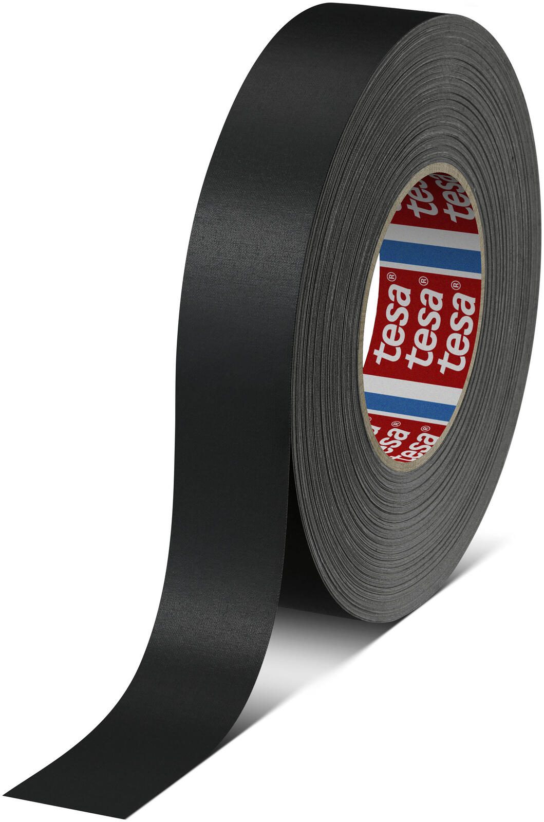 Tesa ruban adhésif en tissu 38 mm x 50 m noir