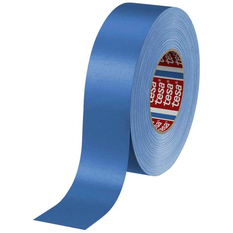 tesa ruban adhésif en tissu 4651 Premium 50,0 mm x 50,0 m, bleu