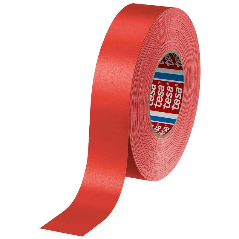 Ruban adhésif tissé tesa 4651 Premium 50,0 mm x 50,0 m, rouge