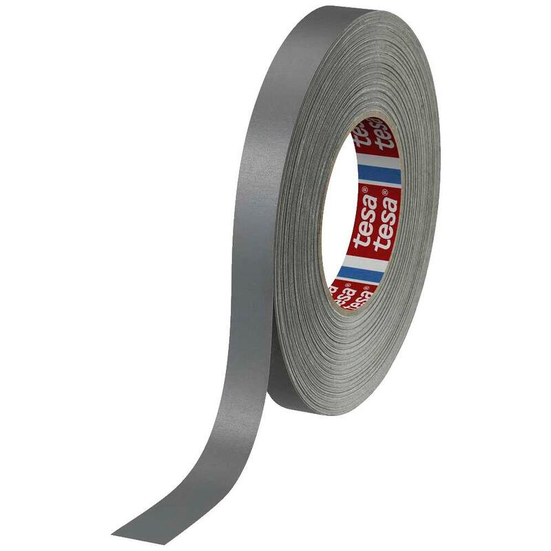 Tesa ruban adhésif en tissu 4651 Premium 19,0 mm x 50,0 m, gris