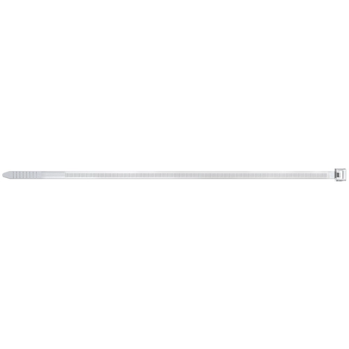 Fischer 100x collier de serrage BN 4,8 x 370 mm transparent - 37583 — lot de 100 pièces