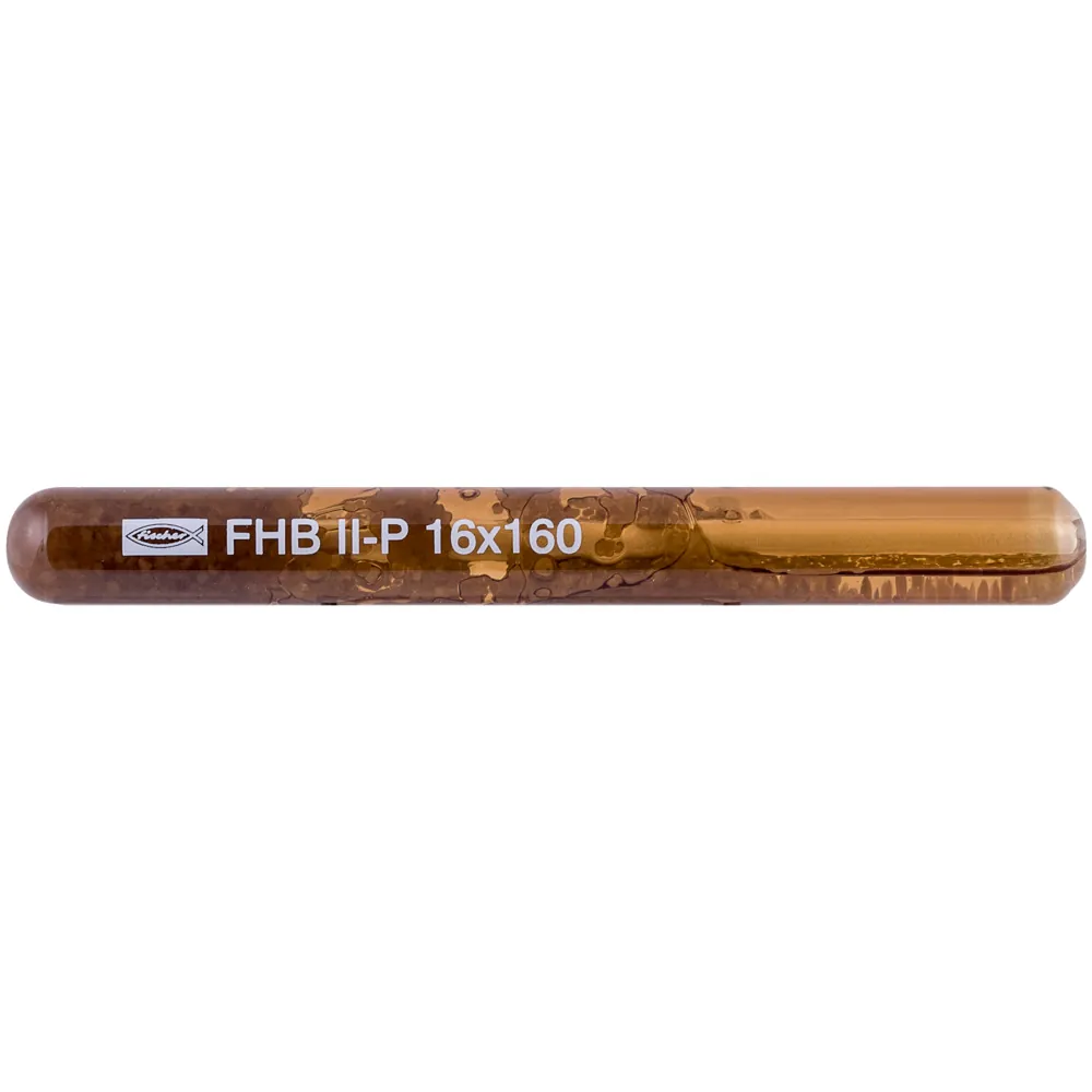 Cartouche réactive Fischer FHB II-P 16x160 HIGH SPEED — lot de 10 pièces