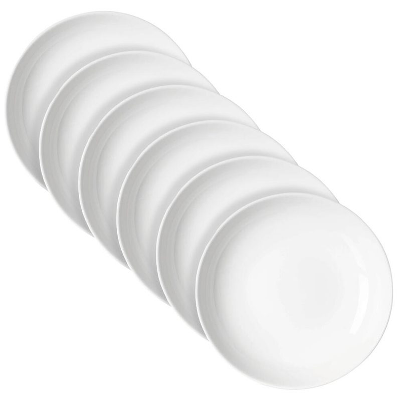 Assiettes à soupe Skagen Ritzenhoff & Breker 21,5 cm blanc - 1 set = 6 pièces — lot de 6 pièces