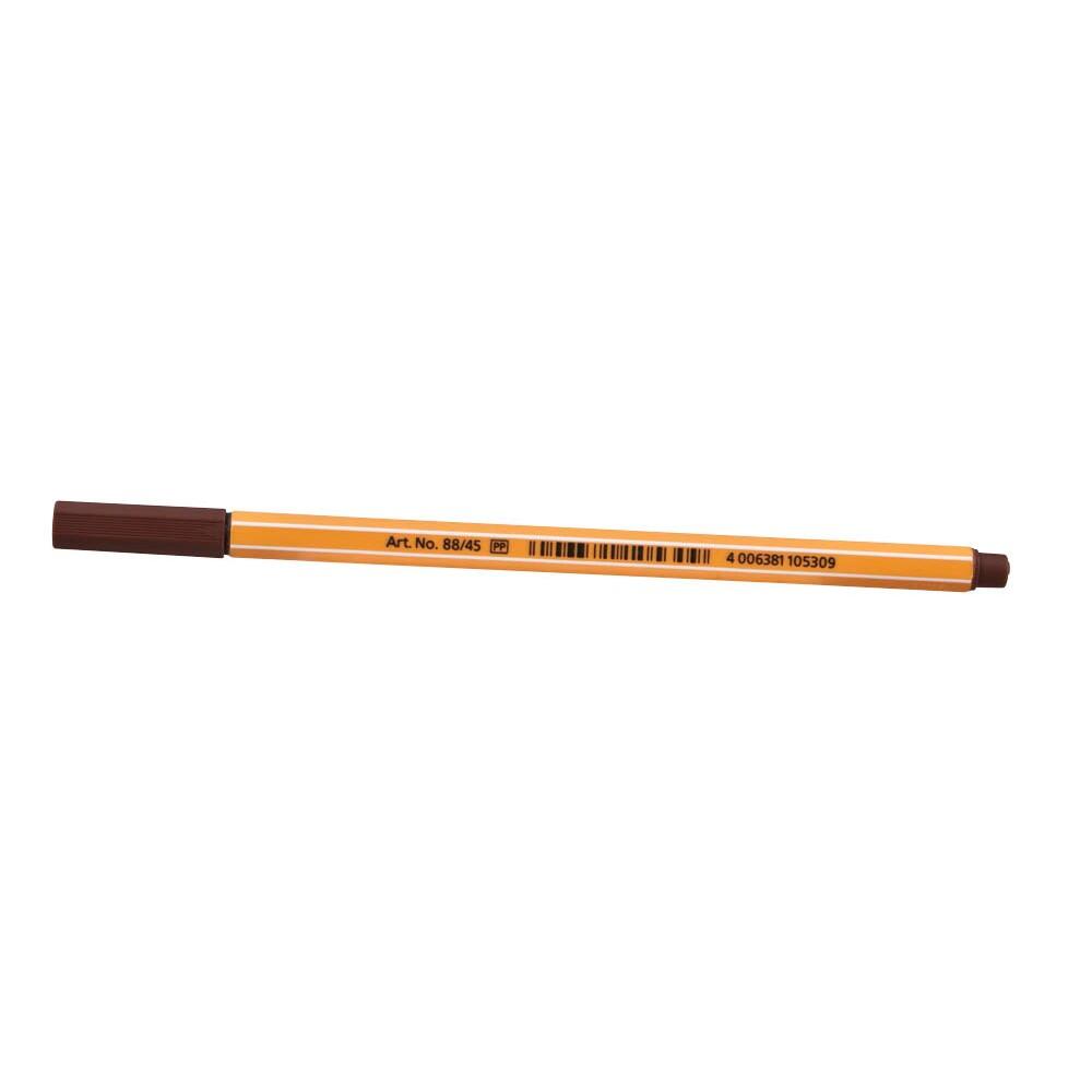 STABILO point 88 feutre pointe fine 0,4 mm - marron