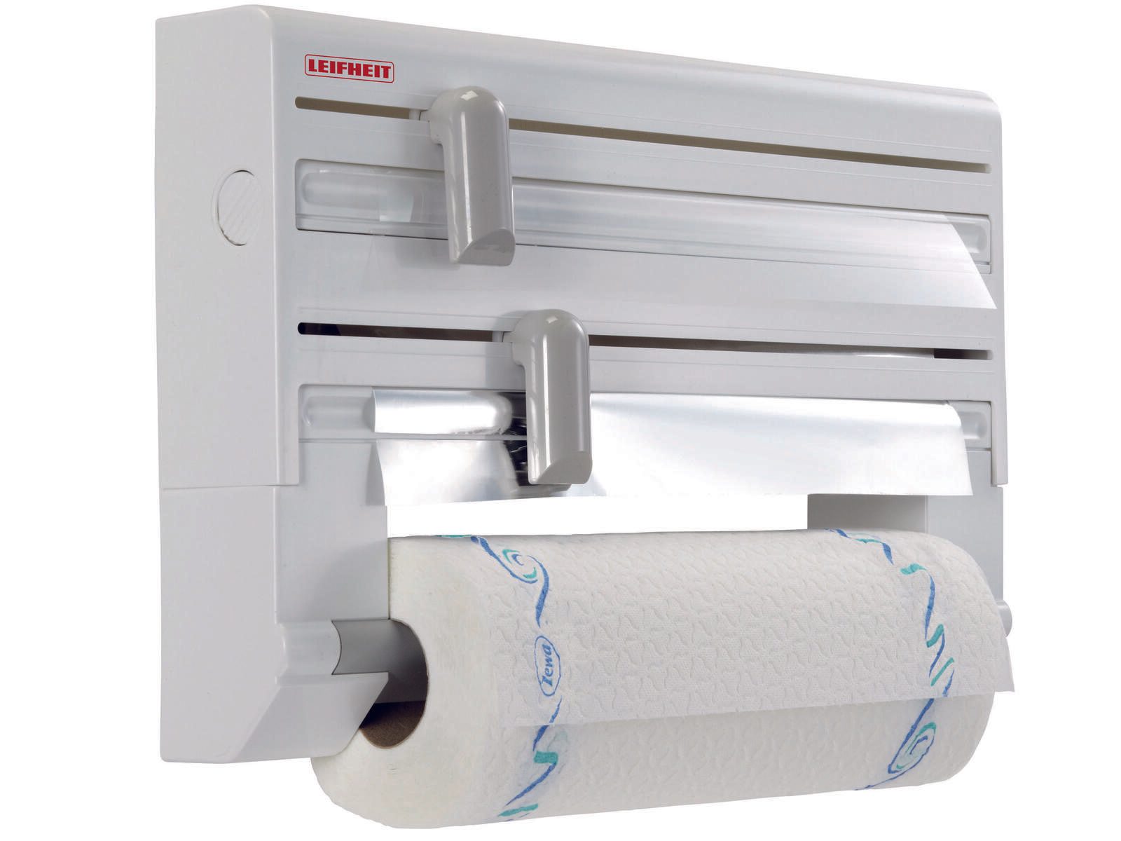 Support pour rouleaux de papier essuie-tout LEIFHEIT Parat ComfortLine 3 rouleaux blanc