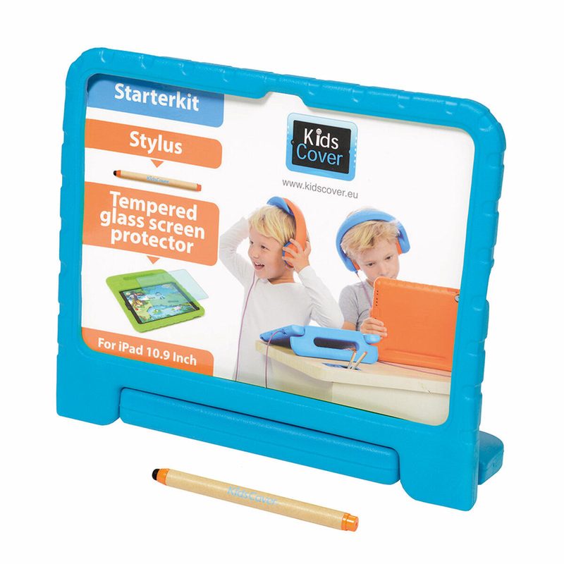 Parat PARAPROJECT® KIDSCOVER pour iPad 10,9" (10e/11e génération), avec stylet, bleu