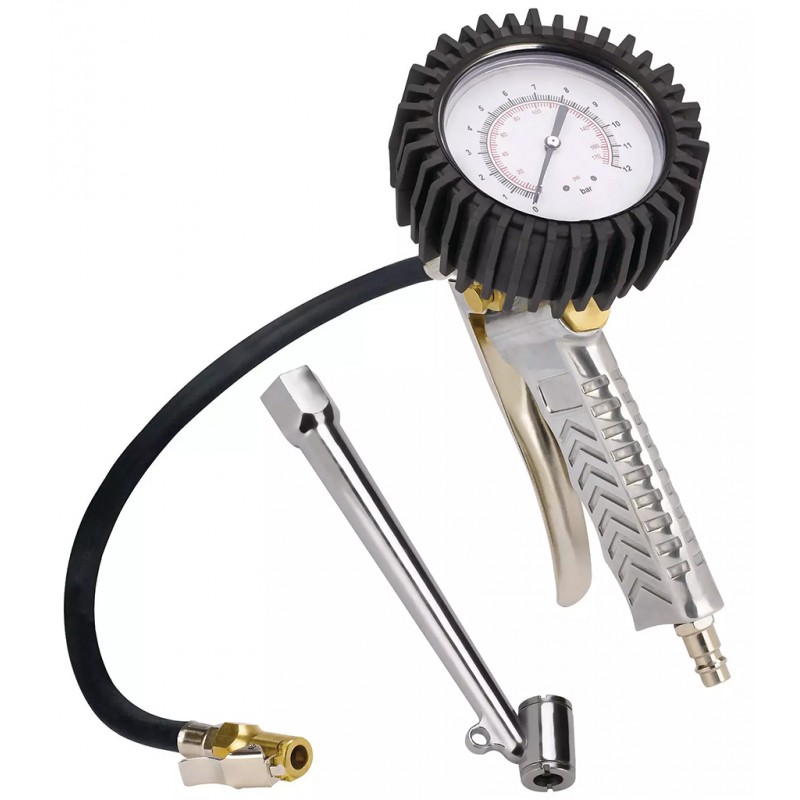 Einhell Manomètre de gonflage de pneus Pro