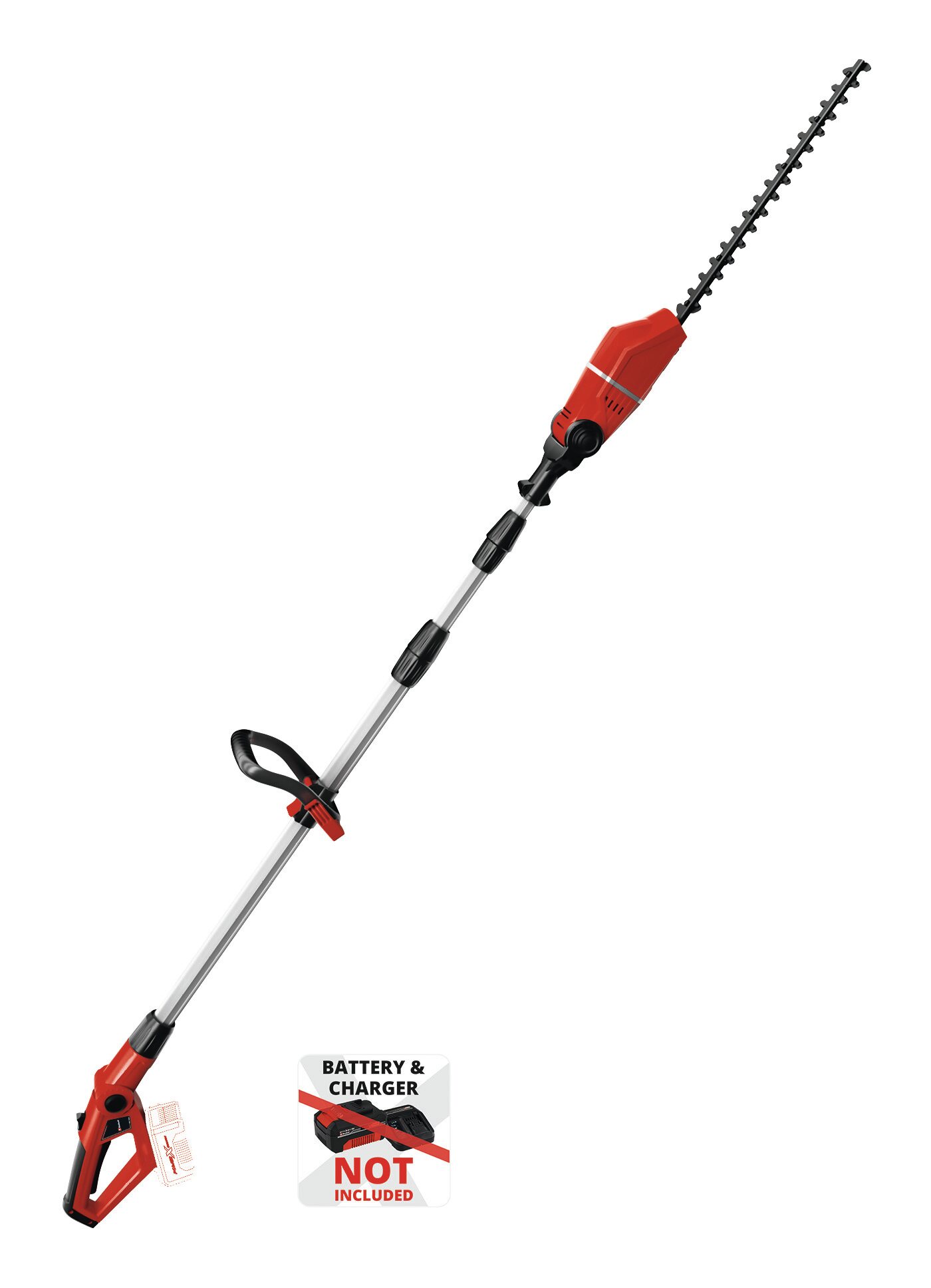 Einhell GE-HH 18/45 Li T-Solo - Taille-haie télescopique à accumulateur (18V/sans accu) 3410866