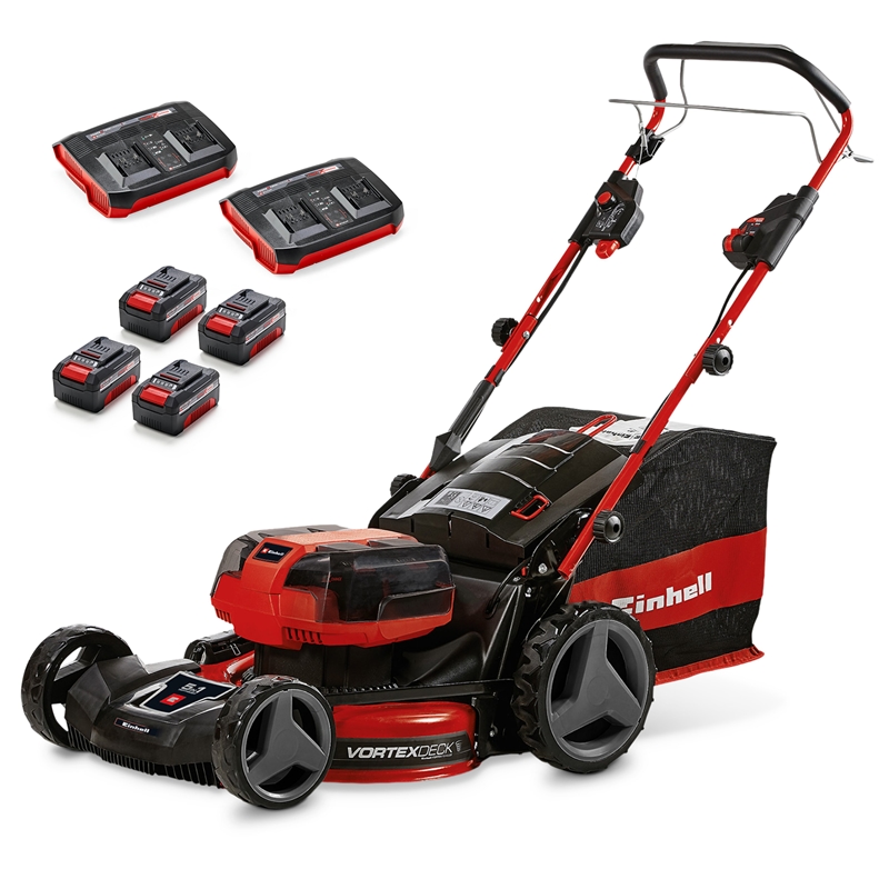 Einhell Tondeuse à gazon sans fil GP-CM 35/47 S HW Li (47 cm/36V/4x4,0Ah) 3413200