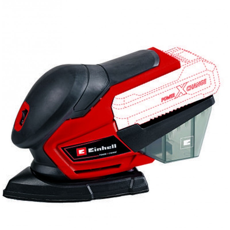 Ponceuse multi-usage sans fil TE-OS 18/150 Li d'Einhell - sans batterie ni chargeur