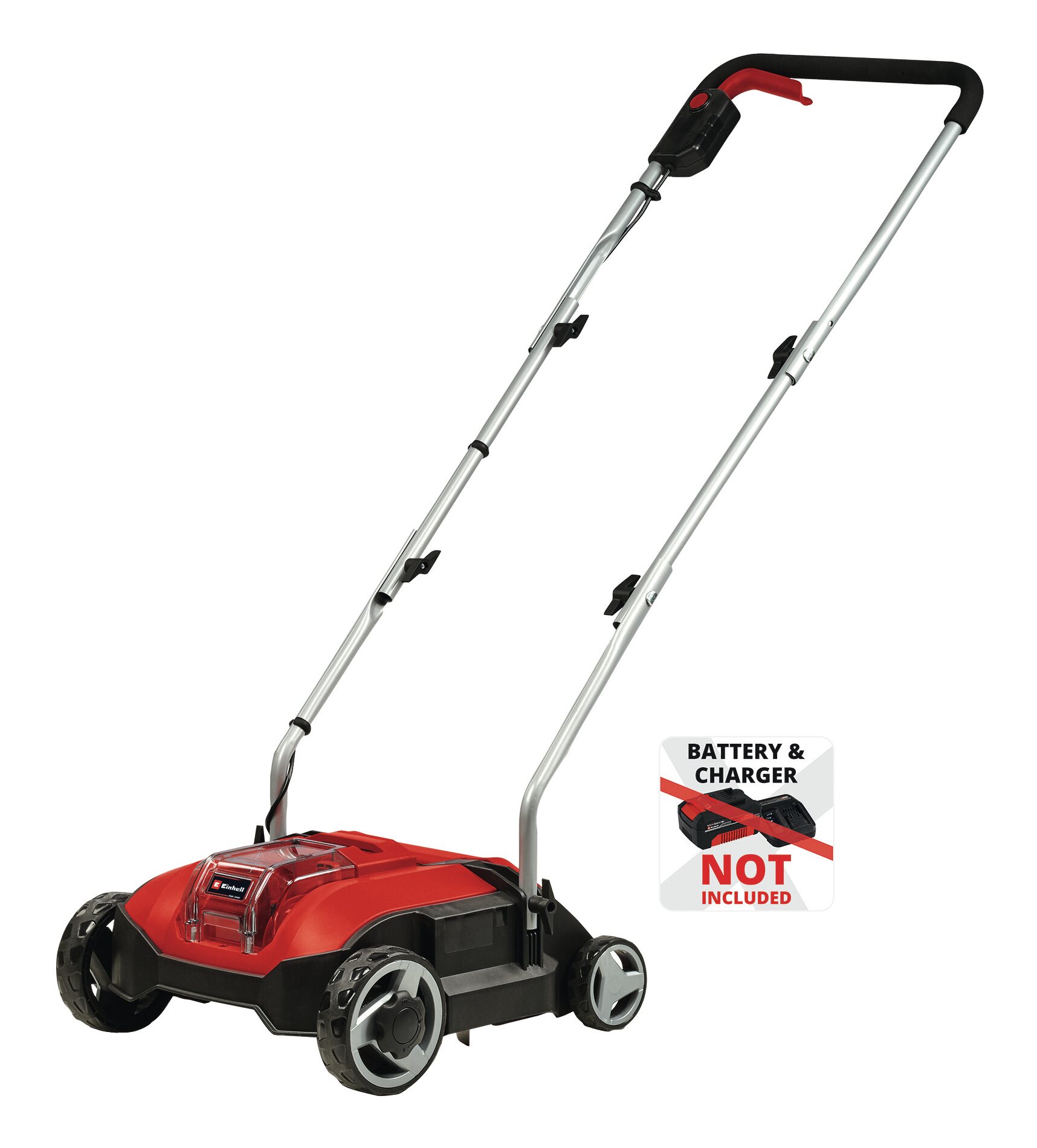 Einhell GC-SC 18/28 Li-Solo Aérateur de pelouse/Scarificateur à batterie (18V/sans batterie) 3420604