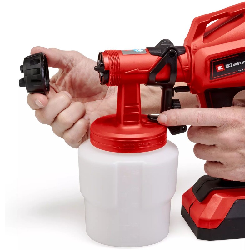 Einhell Système de pulvérisation de peinture sur batterie (pi. de pulvérisation) TC-SY 18/60 Li-Solo