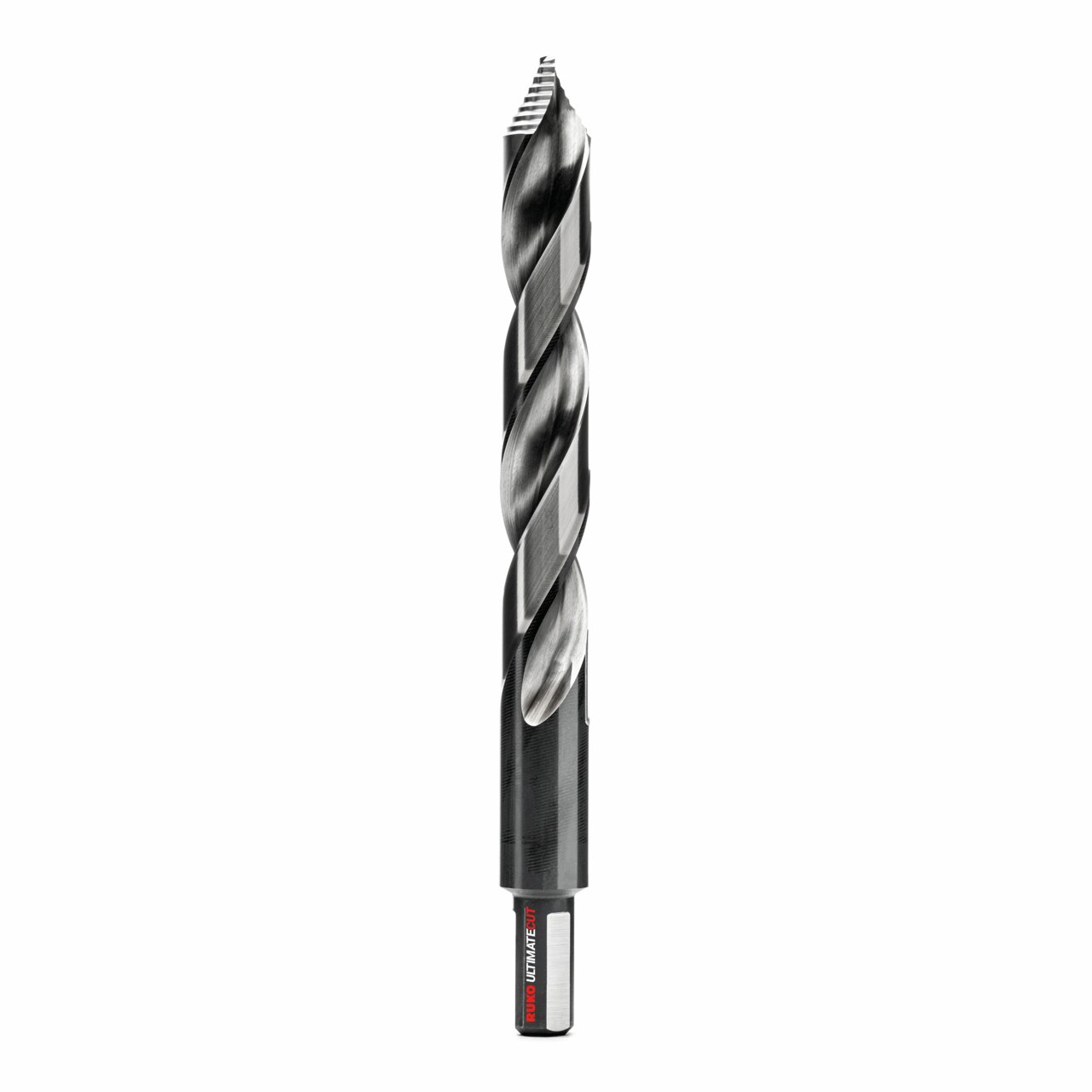 Foret hélicoïdal ULTIMATECUT RUKO DIN 338 type FLOWSTEP® HSS à tige décalée