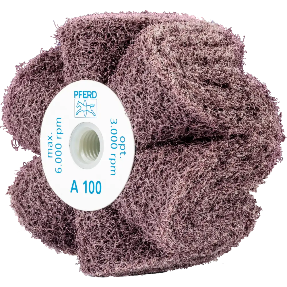PFERD TOOLS POLINOX Disque de ponçage en non-tissé PNG pour meuleuses d'angle et ponceuses à soudure d'angle