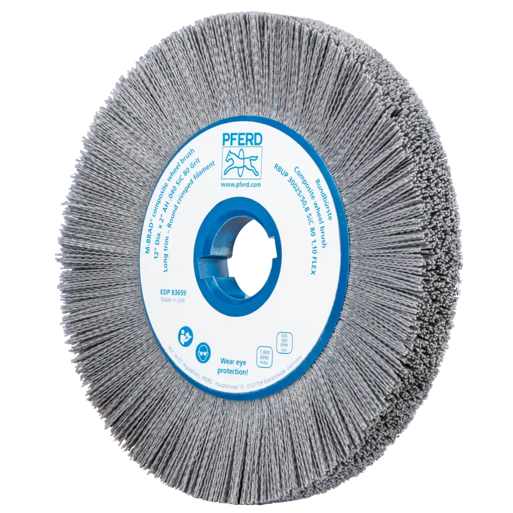 PFERD TOOLS COMPOSITE FLEX Brosse ronde RBUP SIC-Filament