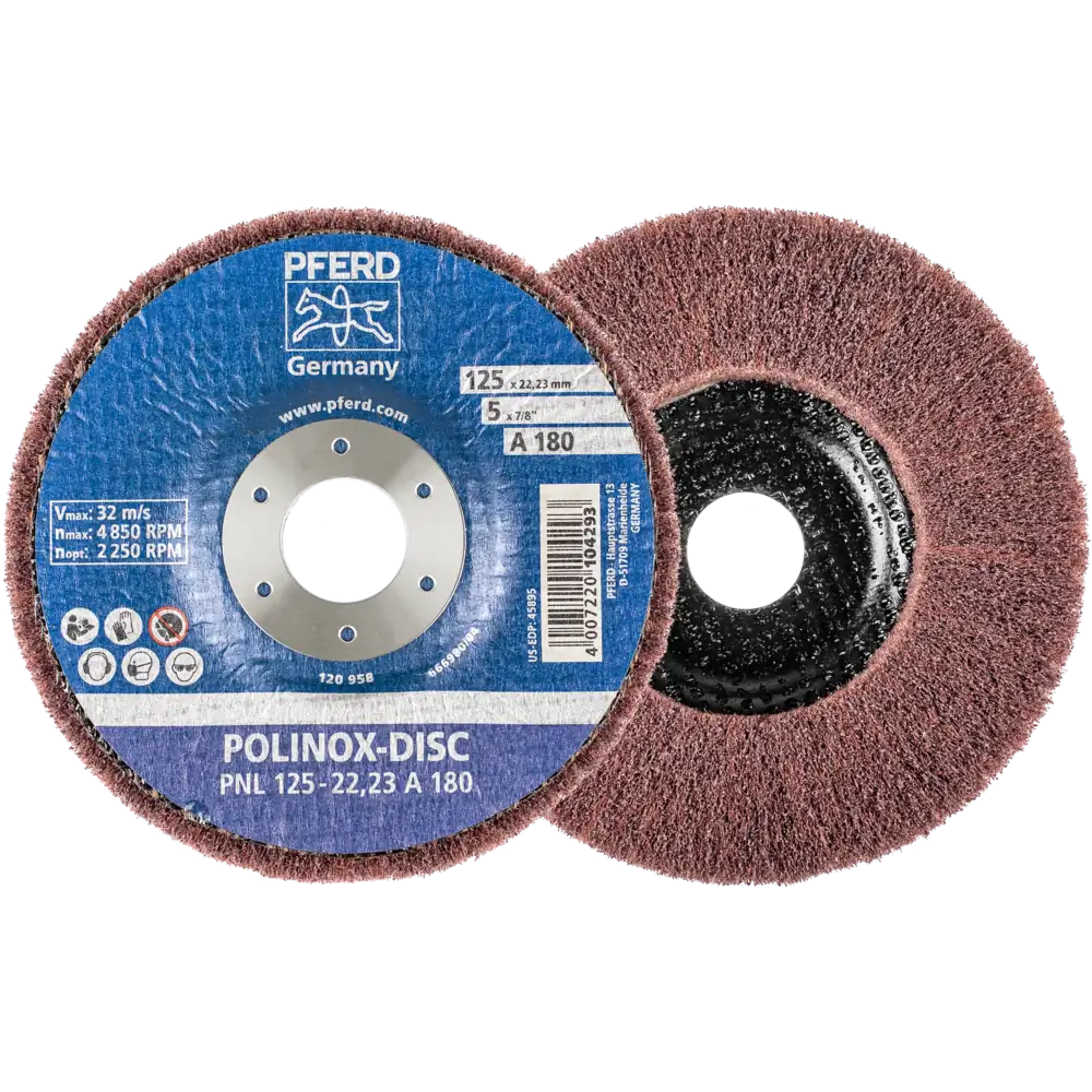PFERD TOOLS POLINOX Disque de ponçage en non-tissé PNL