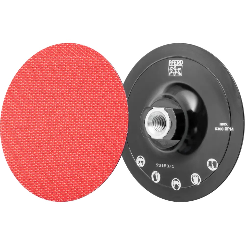 PFERD TOOLS Support de disque à velcro KRH filetage M14