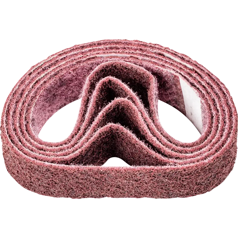PFERD TOOLS Bande de ponçage en non-tissé VB pour finition et polissage avec ponceuse à bande pour tubes