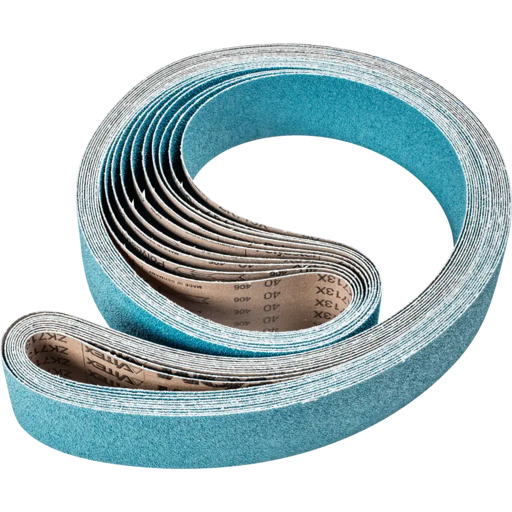 PFERD TOOLS Bande de ponçage zircon BA Z pour forte abrasion avec ponceuse à bande