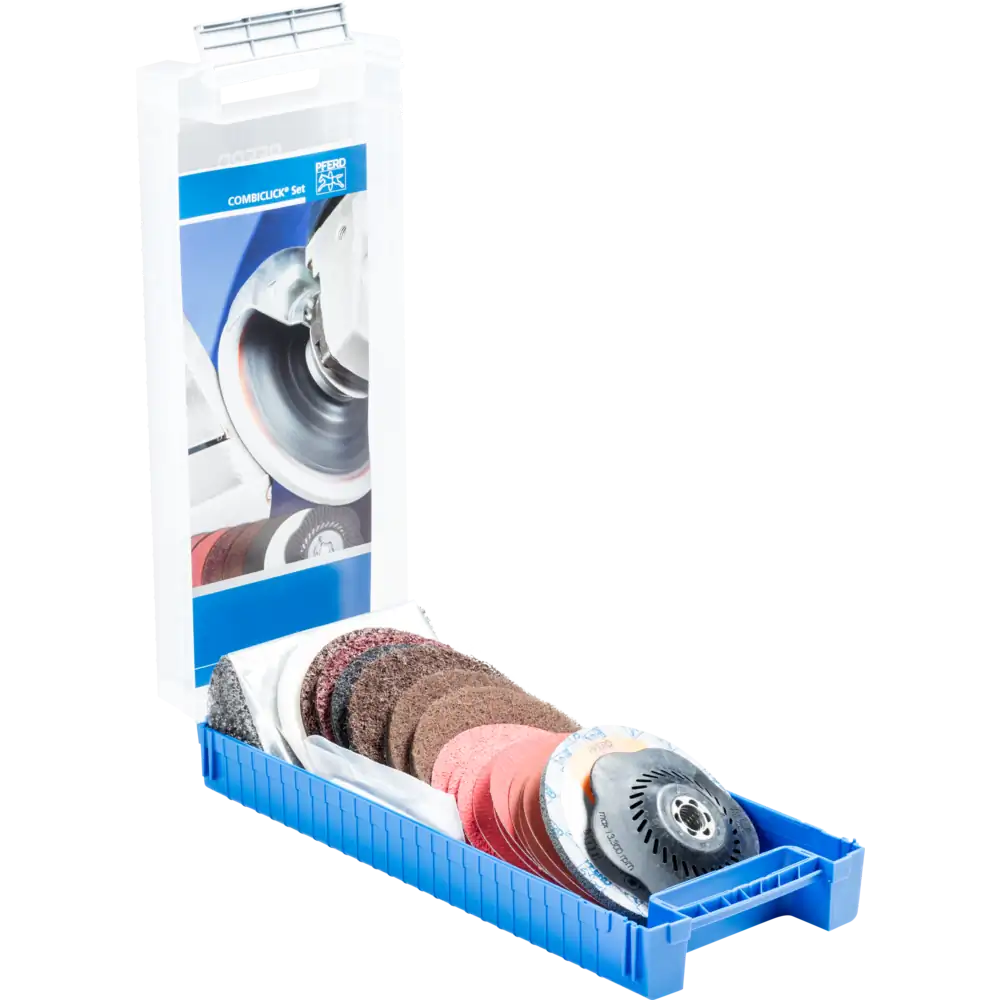 PFERD TOOLS KIT COMBICLICK 19 PIÈCES Ø 125 mm