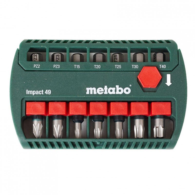 Boîte à mèches Metabo Impact 49 pour visseuses et perceuses à percussion 628850000
