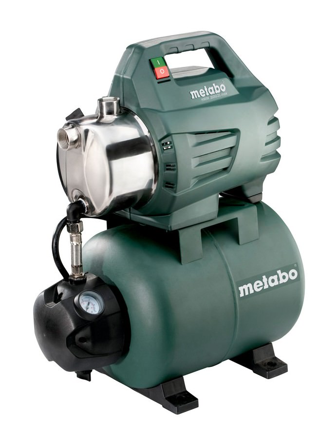 Metabo HWW 3500/25 Inox Station de relevage d'eau domestique (900W/3500 L/h/24L) 600969000