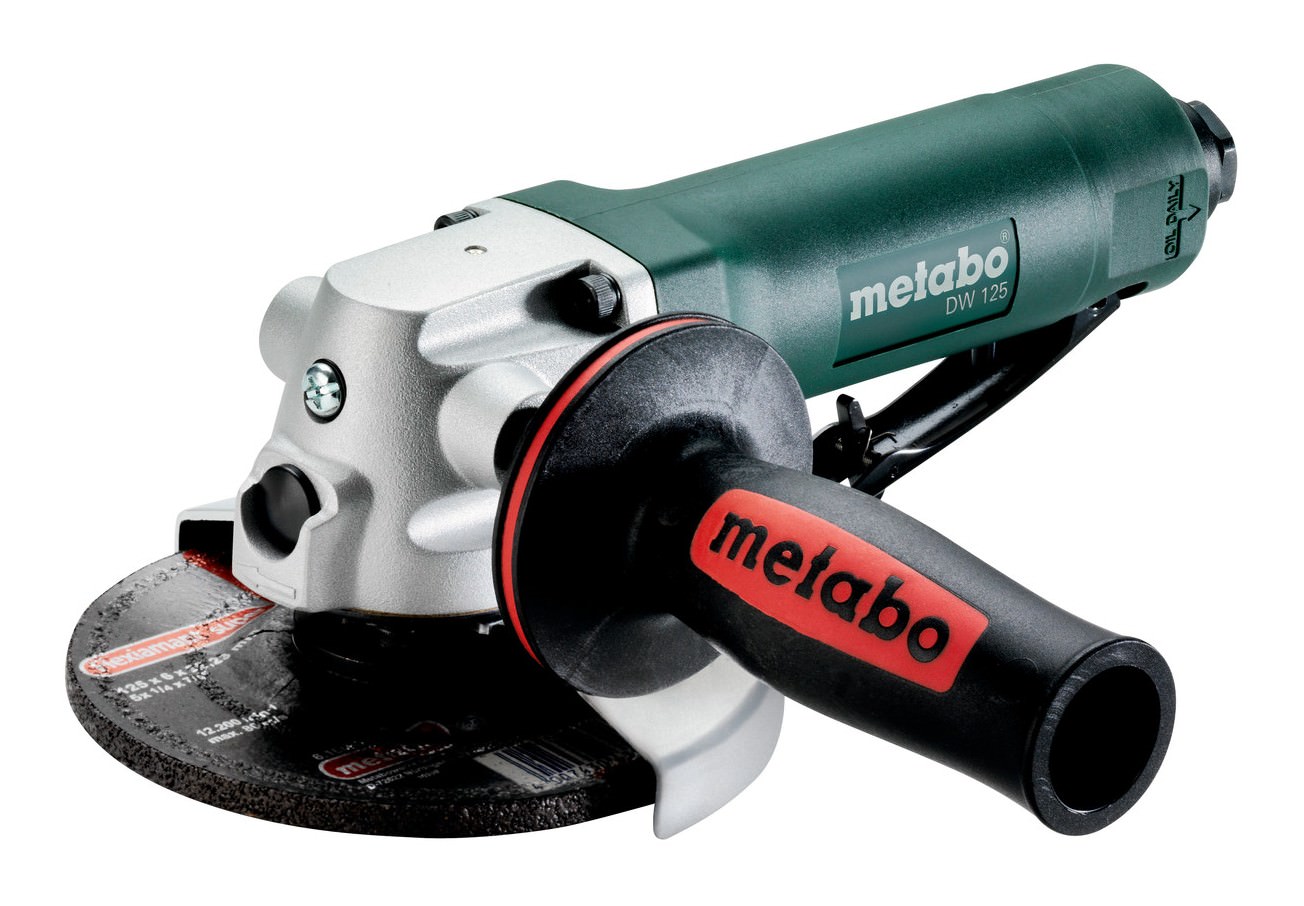 Metabo DW 125 Ponceuse angulaire pneumatique (125 mm / 6,2 bar) 601556000