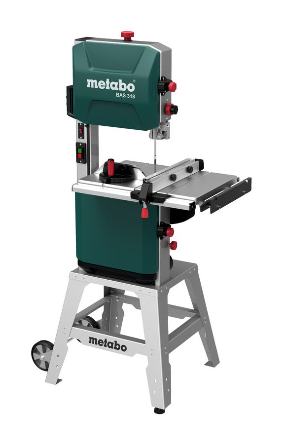 Metabo BAS 318 Precision WNB Scie à ruban de précision (900W) 619009000