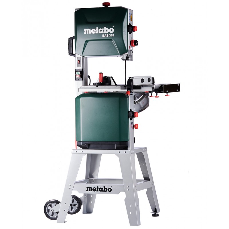 Metabo BAS 318 Precision DNB Scie à ruban (410/880 m/min/900 W) 619010000