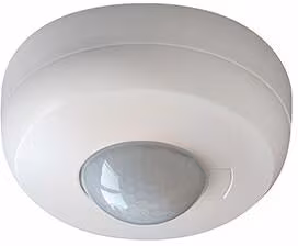 Détecteur de mouvement B.E.G. PD3N-1C-AP-RAL9010, blanc (92190)
