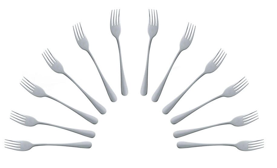 Esmeyer Fourchettes SYLVIA argent 1 boîte = 12 pièces — lot de 12 pièces