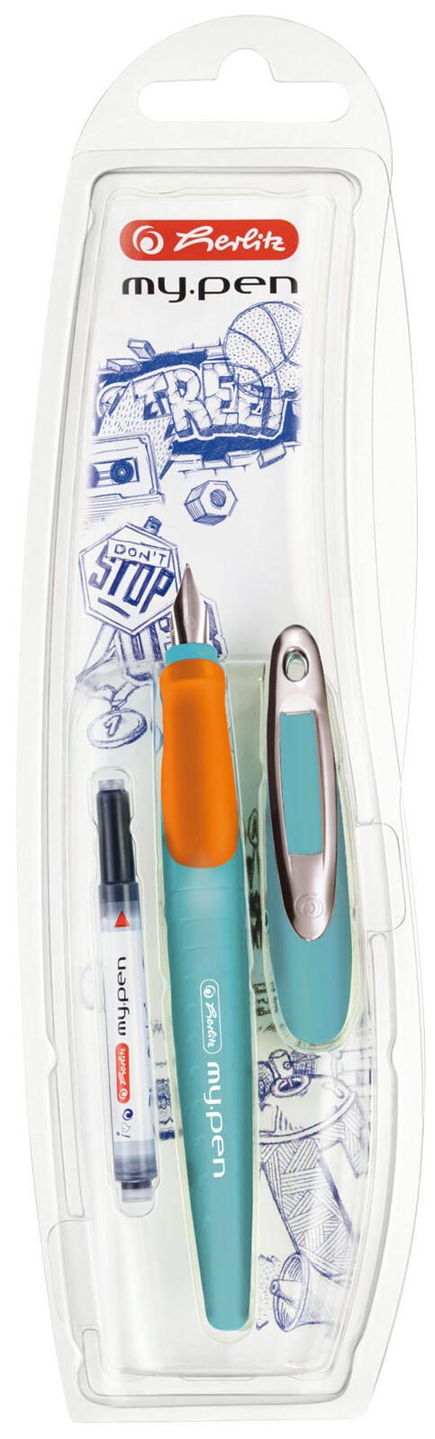 Stylo-plume Pelikan bleu