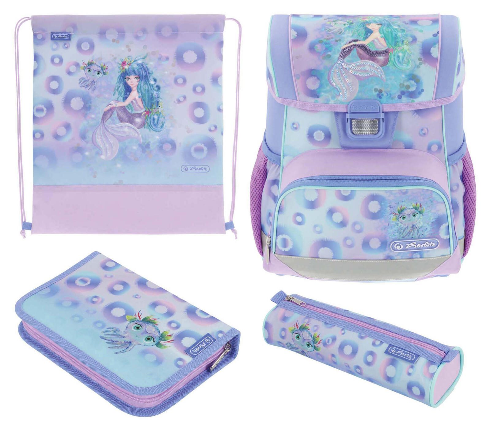 Set de cartables Loop Plus Mystic Mermaid herlitz 31,0 x 22,0 x 37,0 cm violet 16,0 l