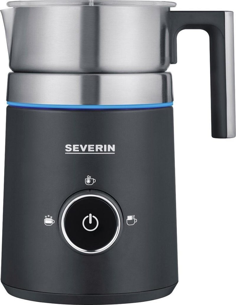Severin SM 3585 Mousseur à lait à induction, noir mat 500W