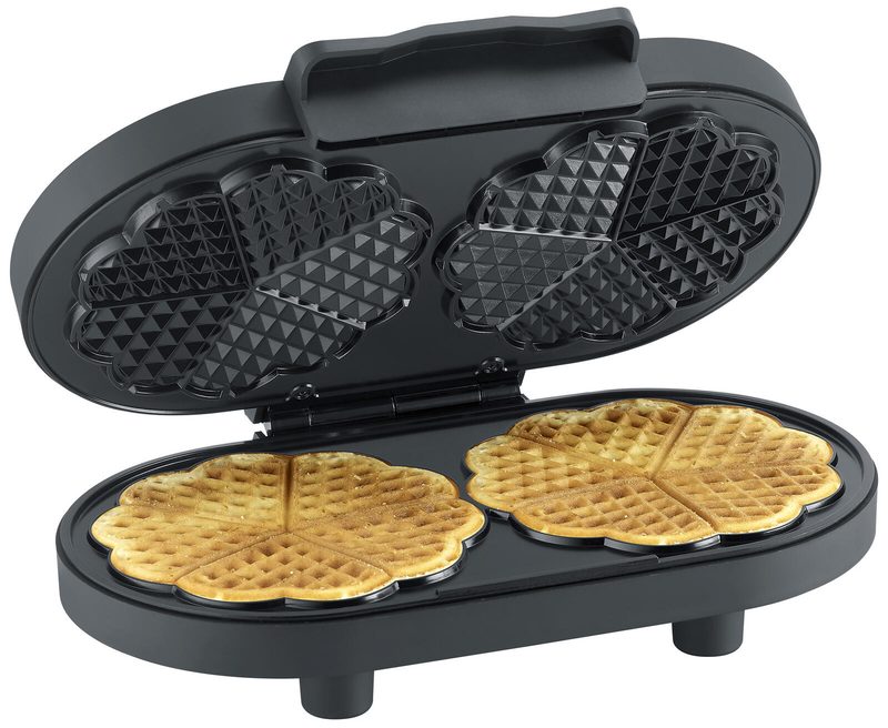 SEVERIN Gaufrier WA 2118 Black Line Duo noir