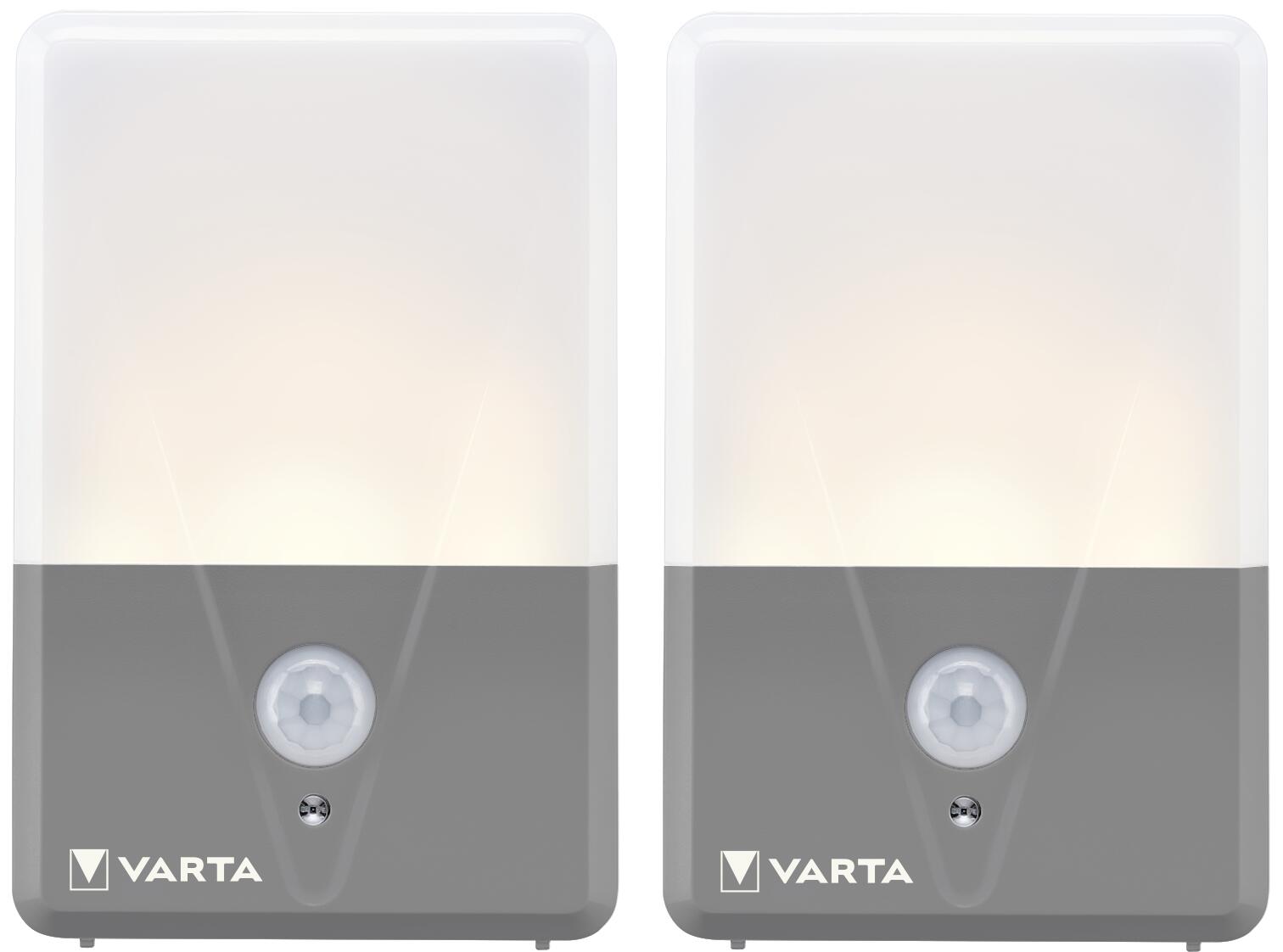 Pack de 2 lampes extérieures à détecteur de mouvement VARTA Motion Sensor Outdoor Light (sans piles)