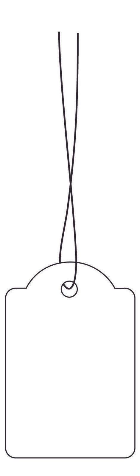 Étiquette suspendue Herma 6915 25x38mm fil rouge blanc 1000 pièces/boîte