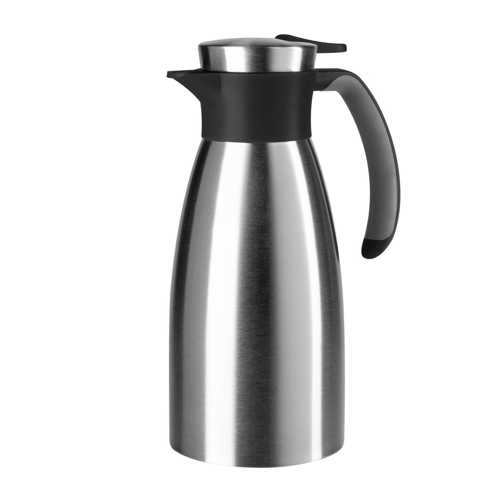 Carafe isotherme EMSA Soft Grip 1,0 l argent et noir