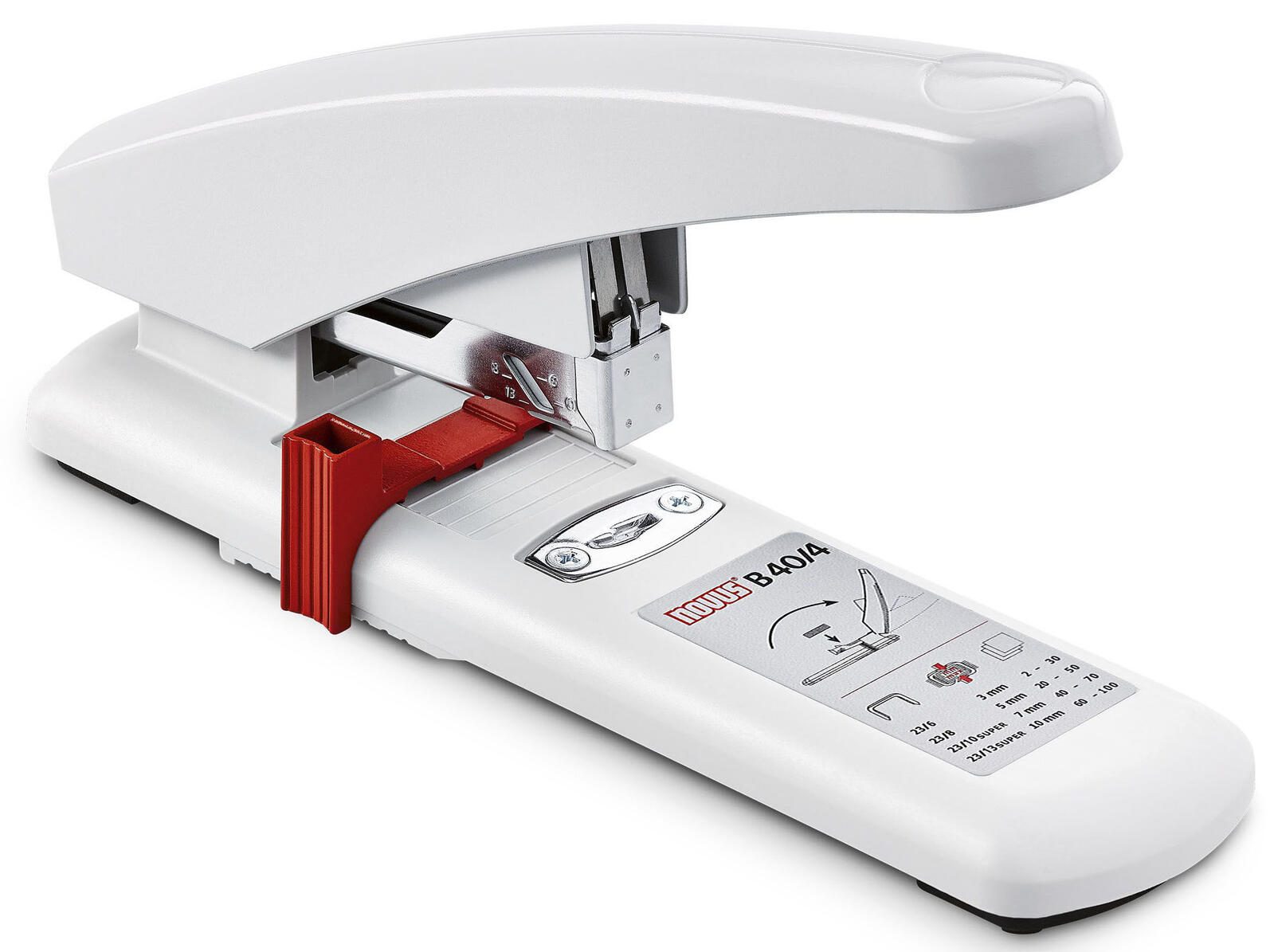 Agrafeuse de bureau novus B40 gris