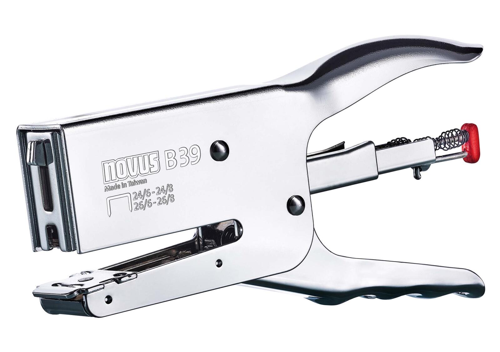 novus Pince à agrafer B 39 chromé