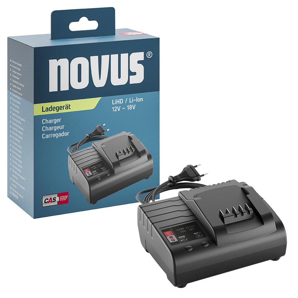 Chargeur de batterie novus CAS 18V