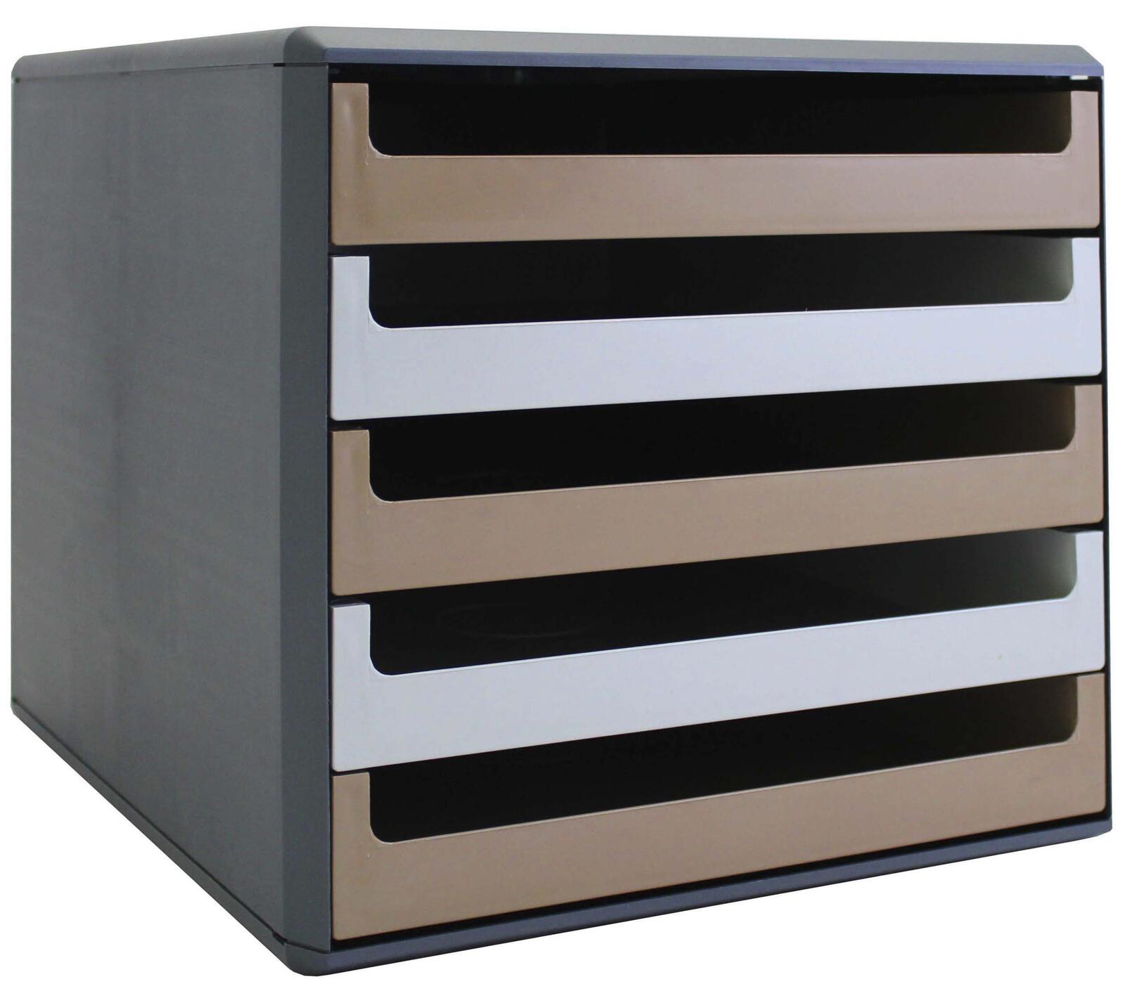 Boîte à tiroirs M&M 30057677BE DIN A4 28,5 x 35,7 x 26,0 cm