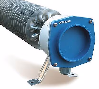 Radiateur à convection Schultze Riro U 2000 E, 2000W, 230V, IP66/67, acier inoxydable (U2000E)