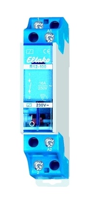 Eltako R12-100 Relais électromécanique 230V AC, 1 contact NO 16A (22100030)
