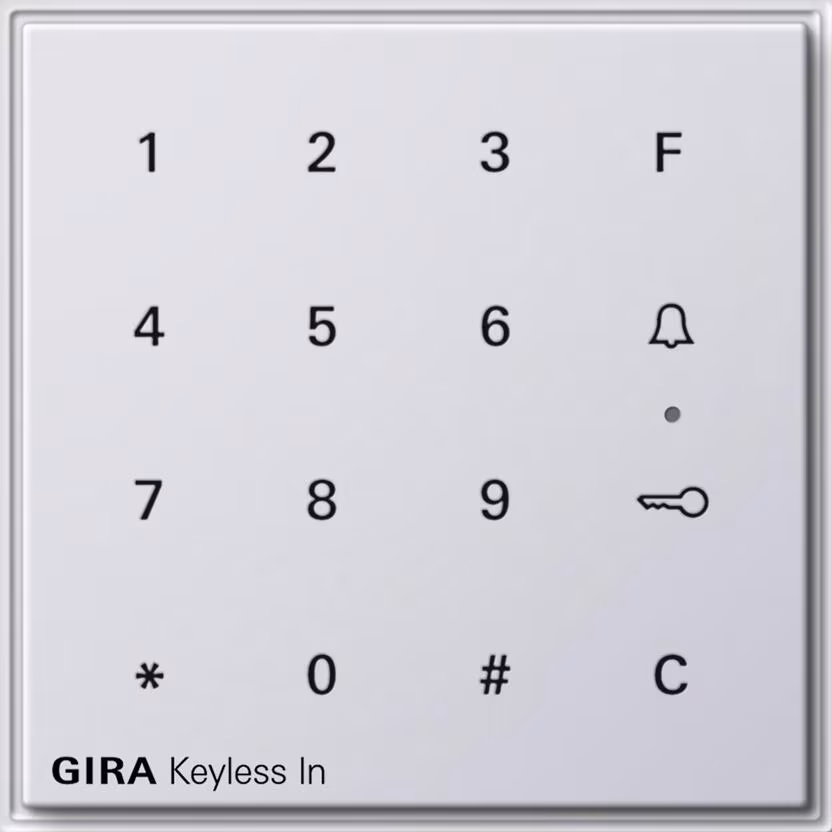Clavier à code Gira Code rws 260566