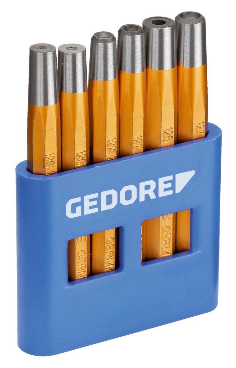Jeu de 6 extracteurs de rivets GEDORE 125B